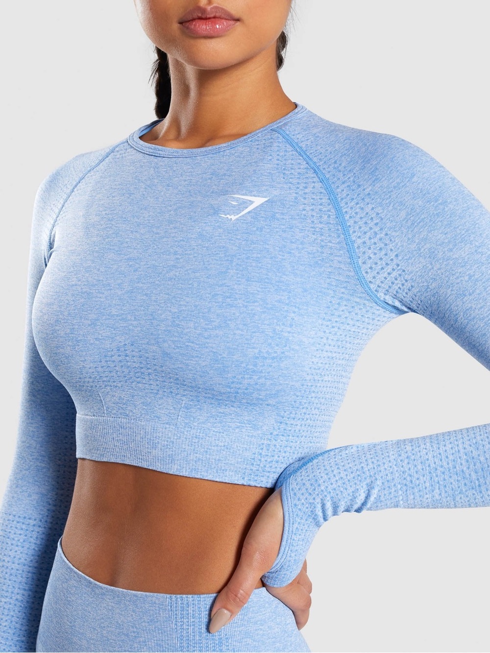 Gymshark Vital Seamless Long Sleeve Crop Top